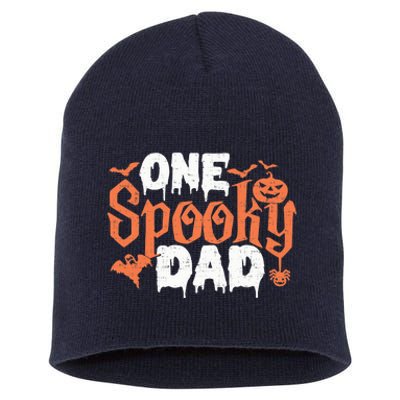 One Spooky Dad Funny Halloween Gifts For Daddy / Father Short Acrylic Beanie