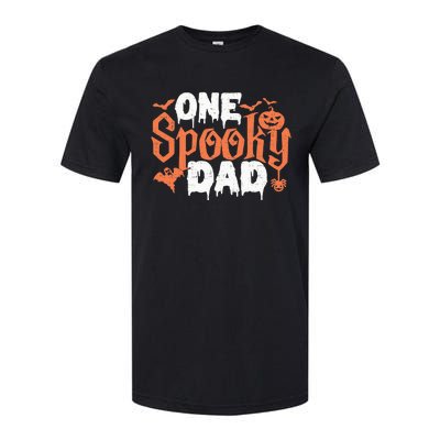 One Spooky Dad Funny Halloween Gifts For Daddy / Father Softstyle® CVC T-Shirt