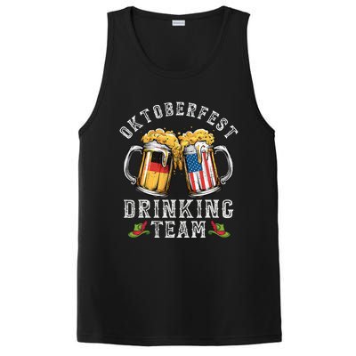 Oktoberfest Squad Drinking Team Beer German American Flag PosiCharge Competitor Tank