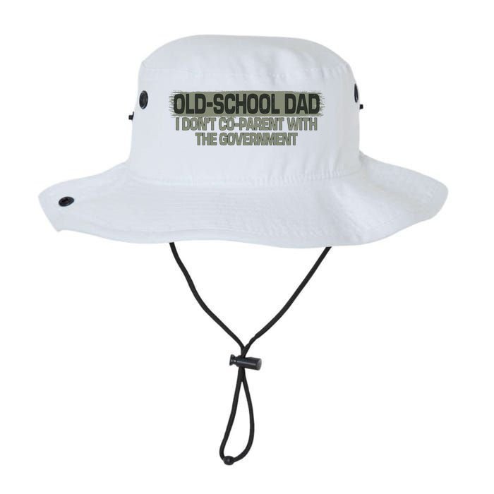 Old School Dad I Dont Coparent With The Government Vintage Legacy Cool Fit Booney Bucket Hat