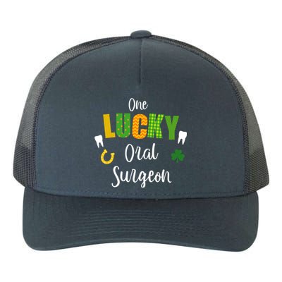 Oral Surgeon Dentist Doctor St Patrick's Day Irish Shamrock Gift Yupoong Adult 5-Panel Trucker Hat