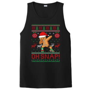 Oh Snap Dabbing Gingerbread Christmas Xmas Ugly Cool Gift PosiCharge Competitor Tank