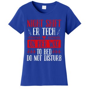 Overnight Shift Emergency Room Nurse Night Er Nurse Great Gift Women's T-Shirt