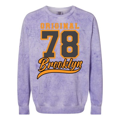 Original Seventy Eight Brooklyn Colorblast Crewneck Sweatshirt