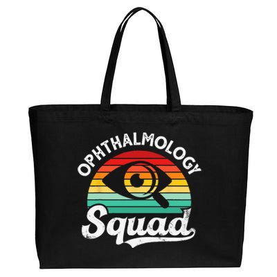 Ophthalmology Squad Eye Optometry Students Ophthalmologists Cotton Canvas Jumbo Tote