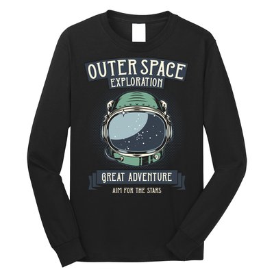 Outer Space Exploration Great Adventure Long Sleeve Shirt