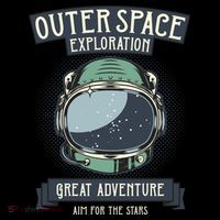 Outer Space Exploration Great Adventure City Backpack