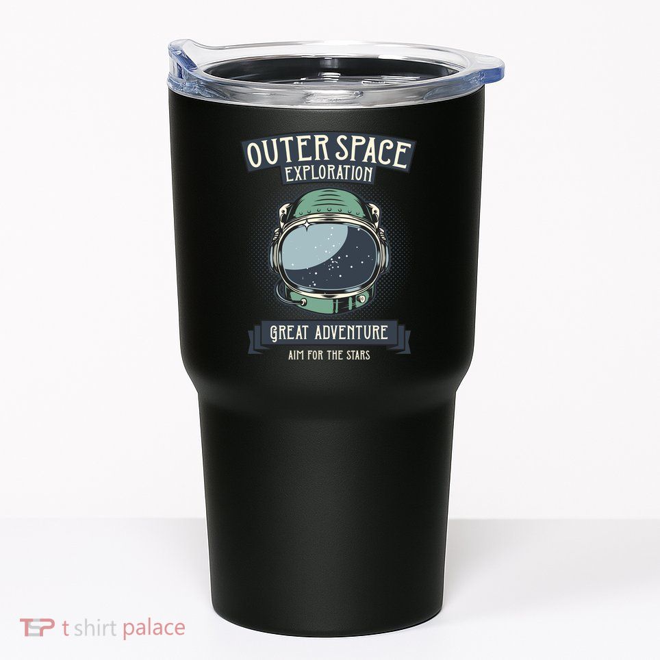 Outer Space Exploration Great Adventure Tumbler