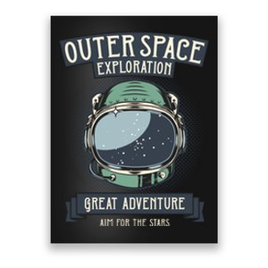 Outer Space Exploration Great Adventure Poster