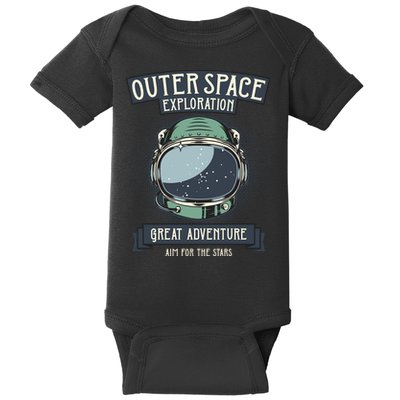 Outer Space Exploration Great Adventure Baby Bodysuit