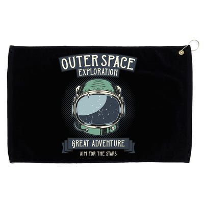 Outer Space Exploration Great Adventure Grommeted Golf Towel