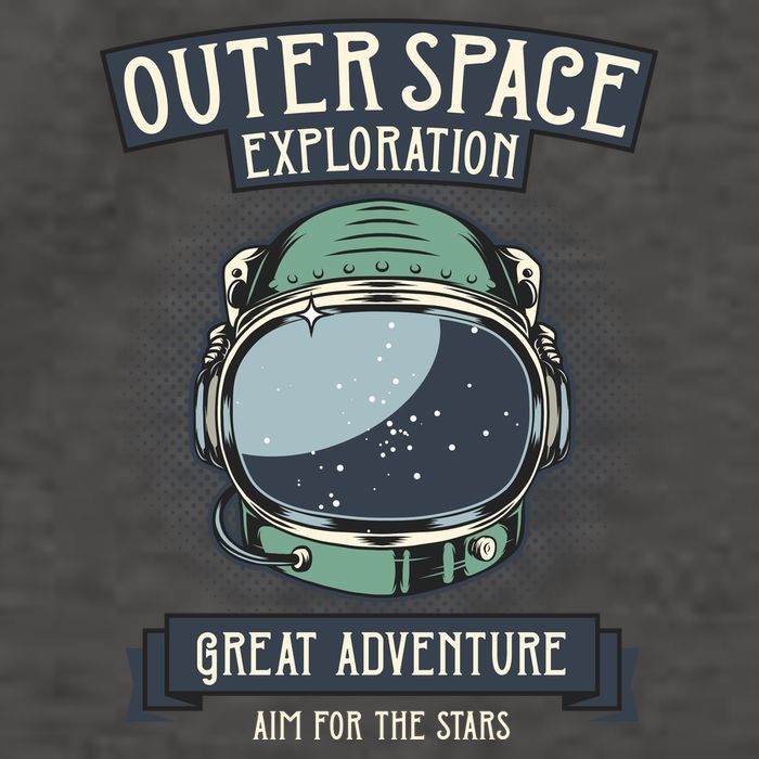 Outer Space Exploration Great Adventure Vector Backpack