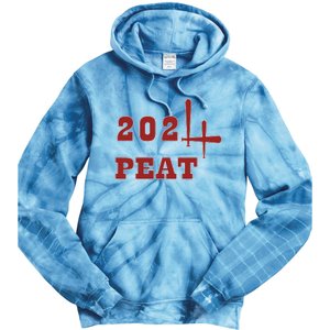 Oklahoma Softball Four Peat 2024 Celebration Tie Dye Hoodie