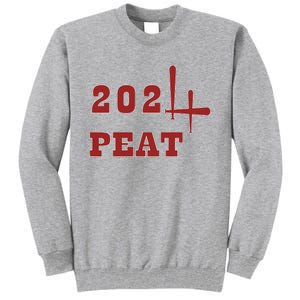 Oklahoma Softball Four Peat 2024 Celebration Tall Sweatshirt