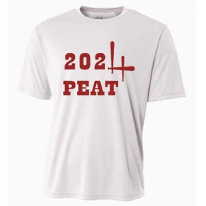 Oklahoma Softball Four Peat 2024 Celebration Cooling Performance Crew T-Shirt