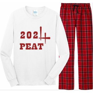 Oklahoma Softball Four Peat 2024 Celebration Long Sleeve Pajama Set