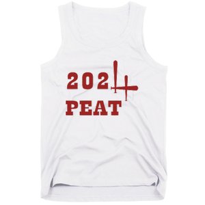 Oklahoma Softball Four Peat 2024 Celebration Tank Top