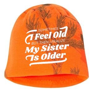 Older Sister Funny Kati - Camo Knit Beanie