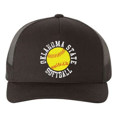 Oklahoma Softball Funny Yupoong Adult 5-Panel Trucker Hat