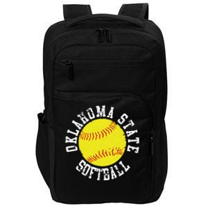 Oklahoma Softball Funny Impact Tech Backpack