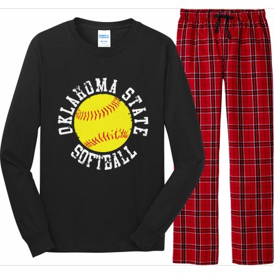 Oklahoma Softball Funny Long Sleeve Pajama Set