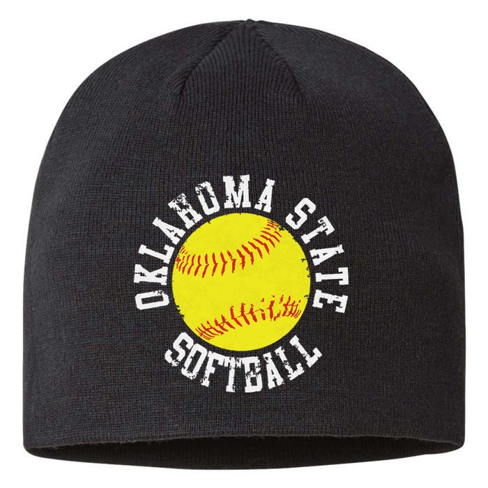 Oklahoma Softball Funny Sustainable Beanie