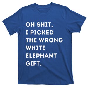 Oh Shit Funny White Elephant T-Shirt