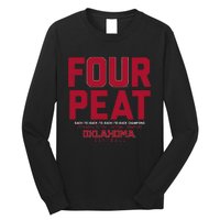 Oklahoma Softball Fourpeat Champs Long Sleeve Shirt