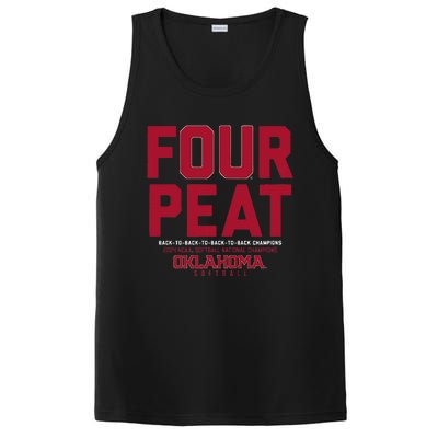 Oklahoma Softball Fourpeat Champs PosiCharge Competitor Tank