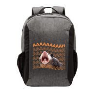 Opossum Screaming Funny Possum Trash Cat Meme Vector Backpack
