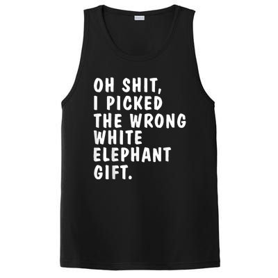 Oh Shit Funny White Elephant Gifts For Christmas Presents PosiCharge Competitor Tank