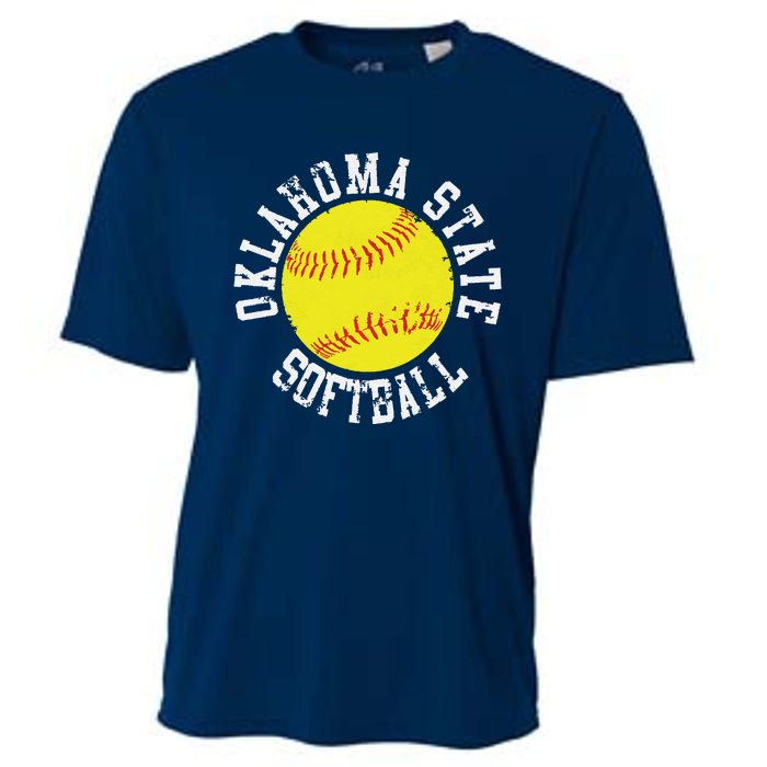 Oklahoma Softball Funny Cooling Performance Crew T-Shirt