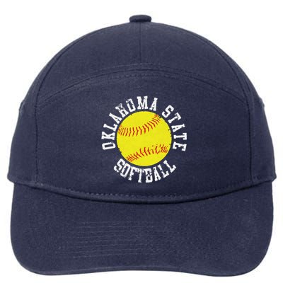 Oklahoma Softball Funny 7-Panel Snapback Hat