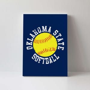 Oklahoma Softball Funny Canvas