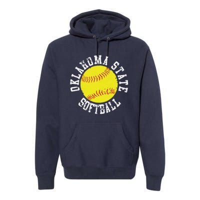 Oklahoma Softball Funny Premium Hoodie