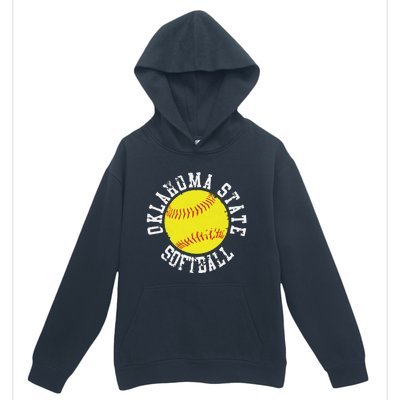 Oklahoma Softball Funny Urban Pullover Hoodie