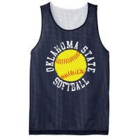 Oklahoma Softball Funny Mesh Reversible Basketball Jersey Tank