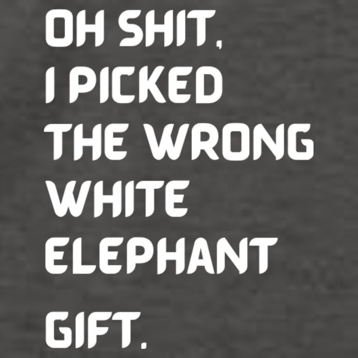 Oh Shit Funny White Elephant Gifts For Adults Under 15 20 Vector Backpack