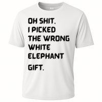 Oh Shit Funny White Elephant Gifts For Adults Under 15 20 Cooling Performance Crew T-Shirt
