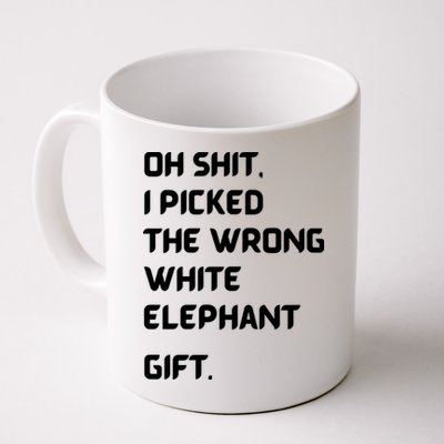 Oh Shit Funny White Elephant Gifts For Adults Under 15 20 Mug