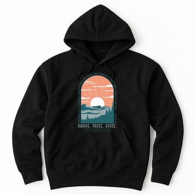 Oak Stone Feast Of Tabernacles Awake Arise Shine Window Hoodie