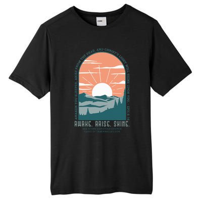 Oak Stone Feast Of Tabernacles Awake Arise Shine Window Tall Fusion ChromaSoft Performance T-Shirt