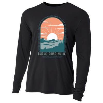 Oak Stone Feast Of Tabernacles Awake Arise Shine Window Cooling Performance Long Sleeve Crew