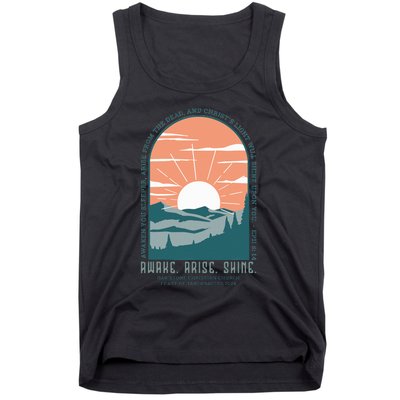 Oak Stone Feast Of Tabernacles Awake Arise Shine Window Tank Top