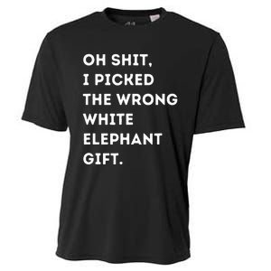 Oh Shit Funny White Elephant Gifts For Adults Under 15 20 Cooling Performance Crew T-Shirt