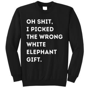 Oh Shit Funny White Elephant Gifts For Adults Under 15 20 Sweatshirt