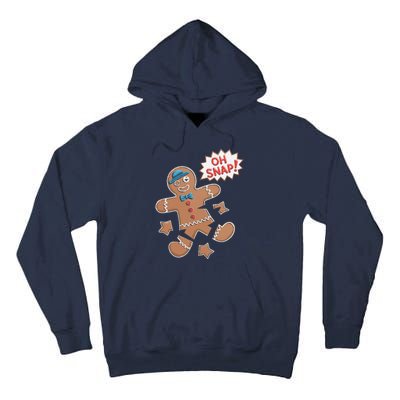 Oh Snap Funny Gingerbread Cookie Holiday Design For Bakers Tall Hoodie