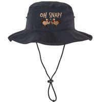 Oh Snap Funny Turkey Wishbone Thanksgiving Dinner Bucket Hat