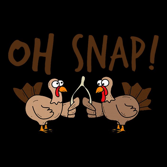 Oh Snap Funny Turkey Wishbone Thanksgiving Dinner Mug