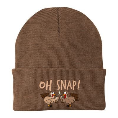 Oh Snap Funny Turkey Wishbone Thanksgiving Dinner Beanie